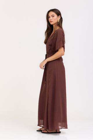 Brown Serena Dress