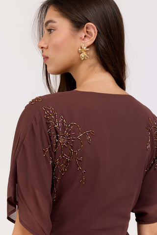 Brown Serena Dress