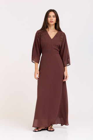 Brown Serena Dress
