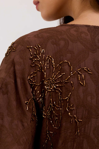 Brown Rosalia Jumpsuit