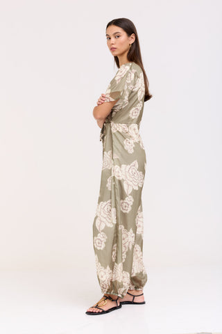 Green Rosalia Jumpsuit