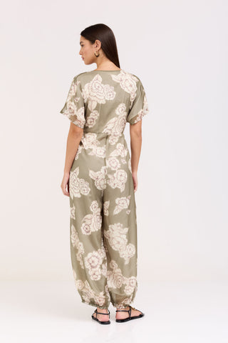 Green Rosalia Jumpsuit