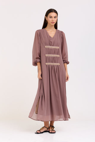 Brown Emilia Dress