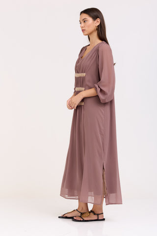 Brown Emilia Dress