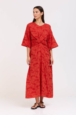 Red Nov Dress