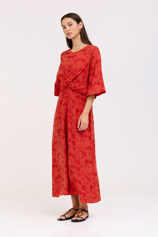 Red Nov Dress