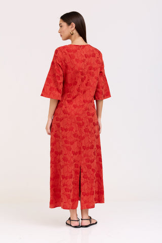 Red Nov Dress