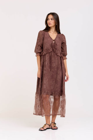 Brown Elodi Dress
