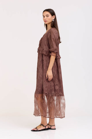 Brown Elodi Dress