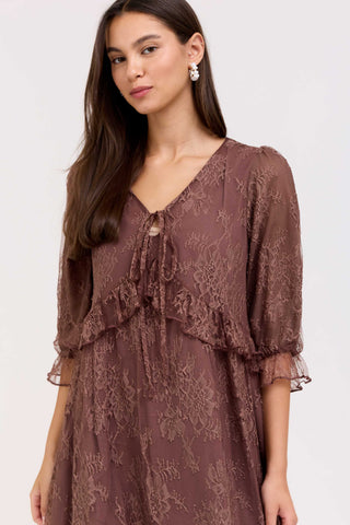Brown Elodi Dress