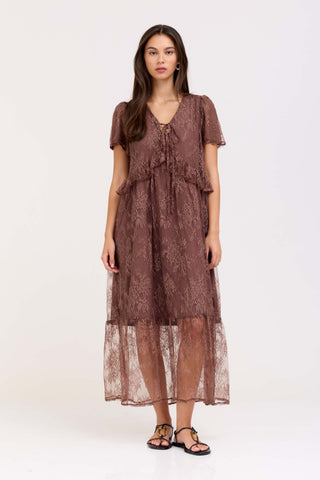 Brown Elodi Dress