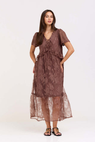 Brown Elodi Dress