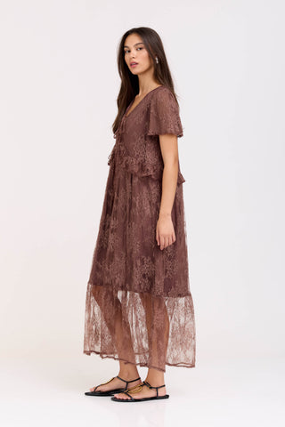 Brown Elodi Dress