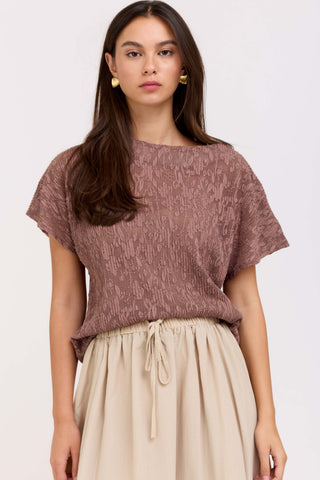 Brown Livia Shirt