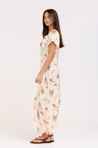 White Elora Dress