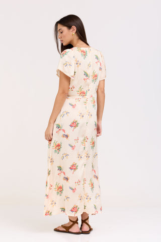 White Elora Dress