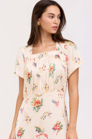 White Elora Dress