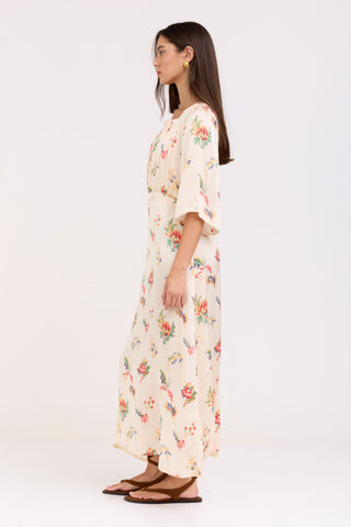 White Elora Dress