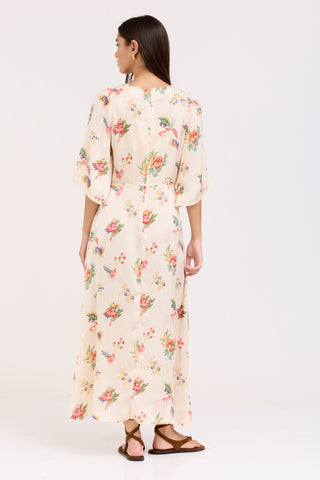 White Elora Dress
