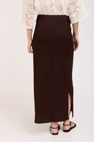 Brown Elia Skirt