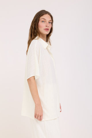 White Samba Shirt