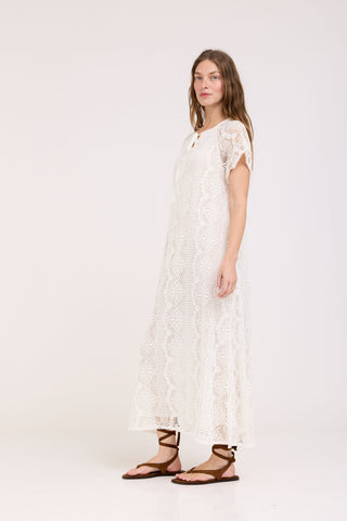 Cream Rio Dress
