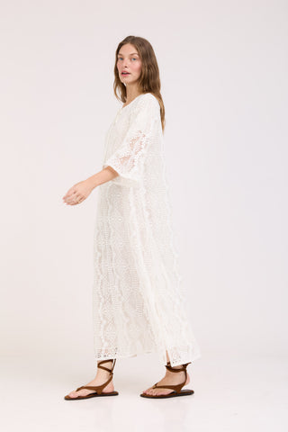 Cream Rio Dress