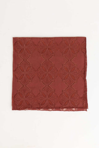 Orange Glory Square Scarf