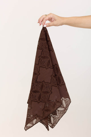 Brown Glory Headscarf