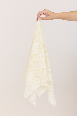 Cream Glory Scarf
