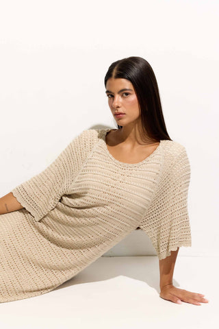Cream Haven Dress