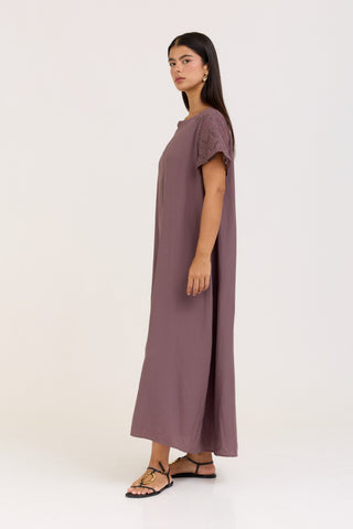 Purple Clara Dress