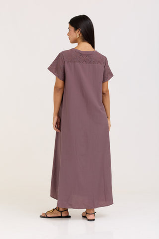 Purple Clara Dress