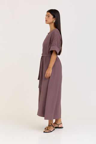 Purple Clara Dress