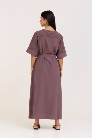 Purple Clara Dress