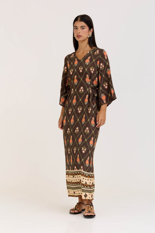 Brown Lily Dress