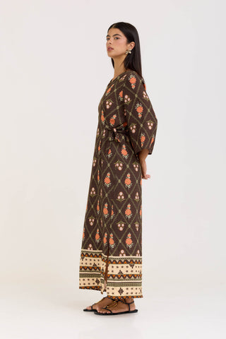 Brown Lily Dress