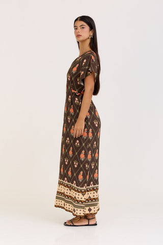 Brown Lily Dress