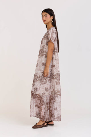 Brown Clara Dress