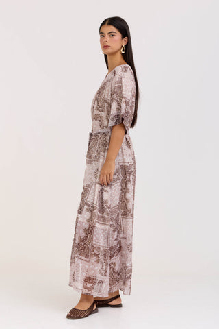 Brown Clara Dress