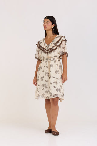 Cream Lucy Dress