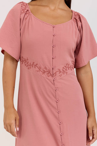 Dusty Pink Grace Dress