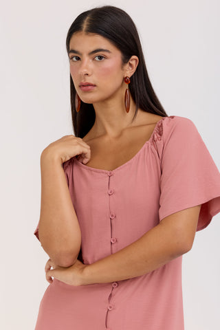 Dusty Pink Grace Dress