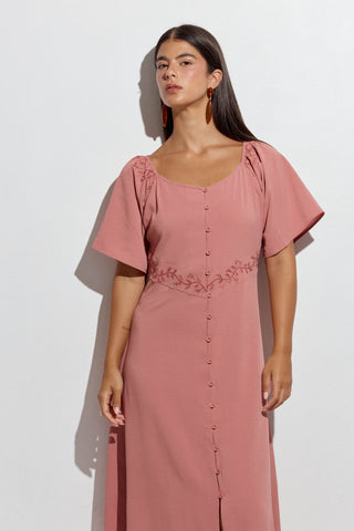 Dusty Pink Grace Dress