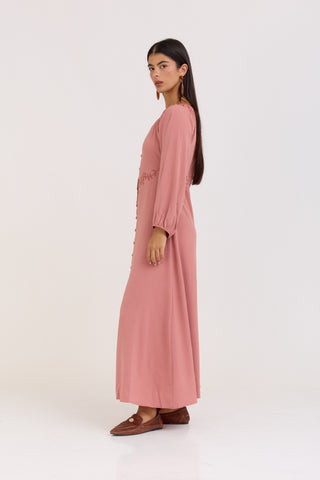 Dusty Pink Grace Dress