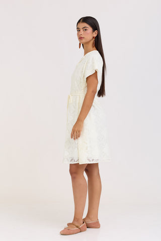 Cream Sophie Dress