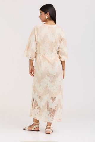 Cream Lily Dress