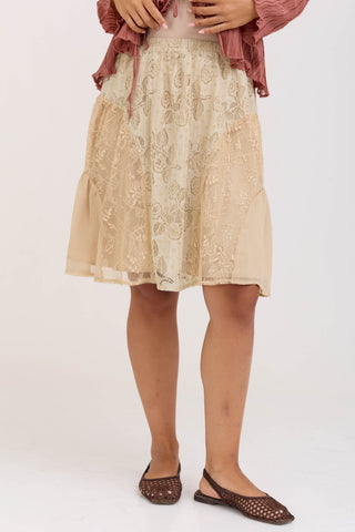Champagne Chloe Skirt