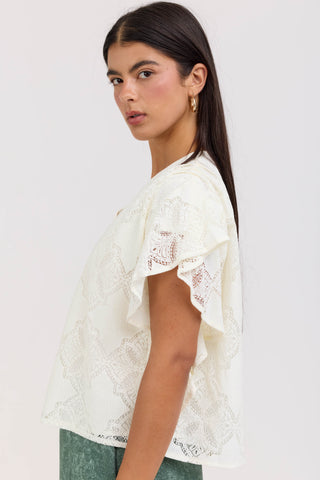 Cream Raya Shirt