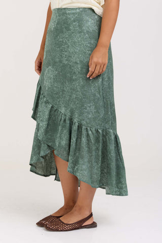 Green Reina Skirt